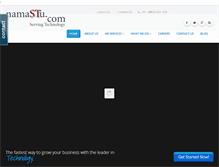 Tablet Screenshot of namastu.com